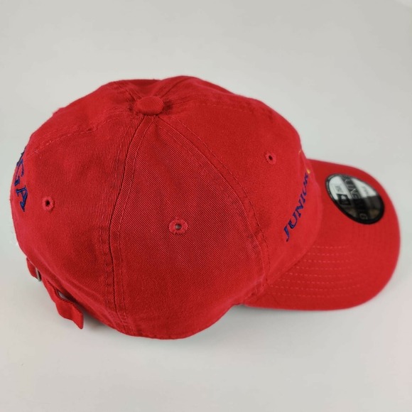 American Junior Golf Association New Era Golfing Hat 9FORTY Red Cap AJGA - Picture 7 of 9